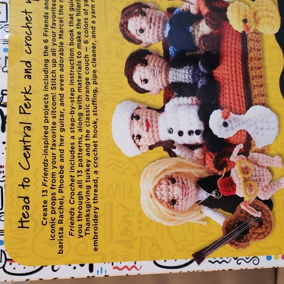 FRIENDS the television series Crochet Kit NWT - Picture 6 of 7